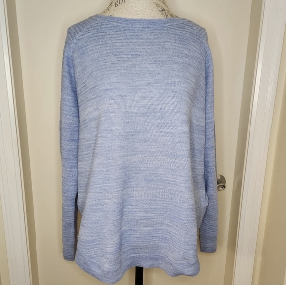Only Caviar Knit Sweater - Blue - Picture 2 of 10